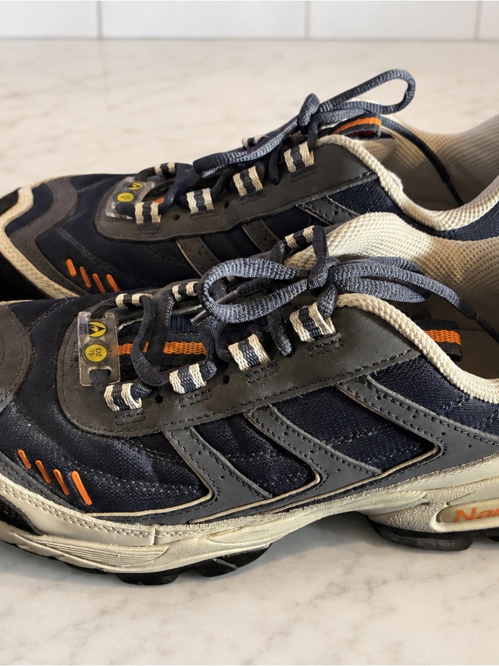 Nautilus N1376 Women’s 9W Steel Toe Safety Work Shoes Navy Blue